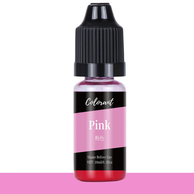 Colourant Pink 10ml for Resin Art