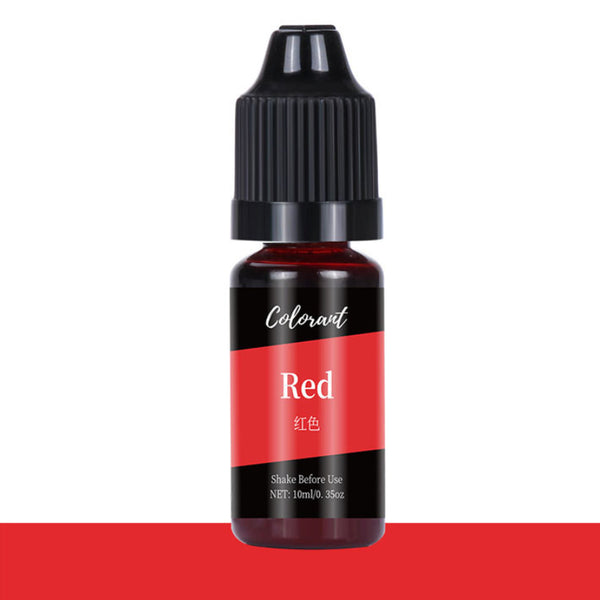 Colourant Red 10ml for Resin Art