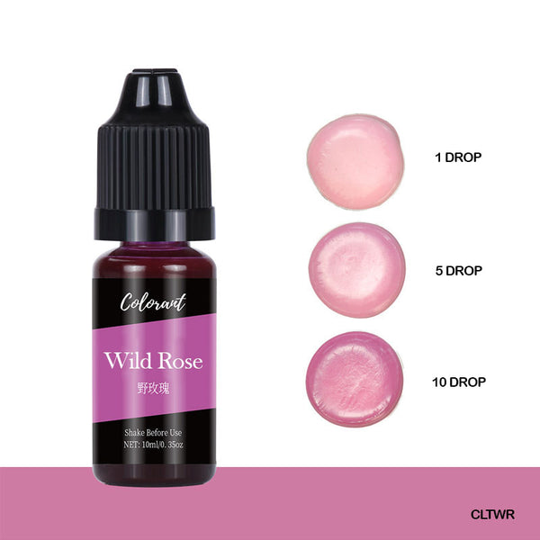 Colourant Wild Rose 10ml for Resin Art