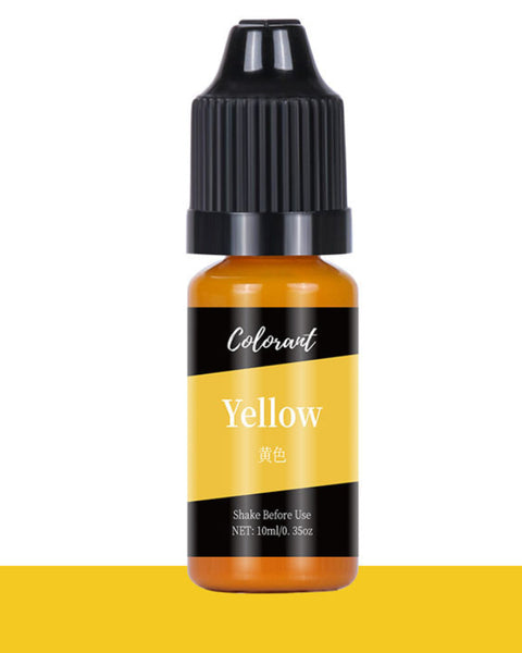 Colourant Yellow 10ml for Resin Art