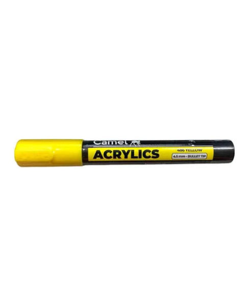 Camel Acrylic Marker Yellow 45mm
