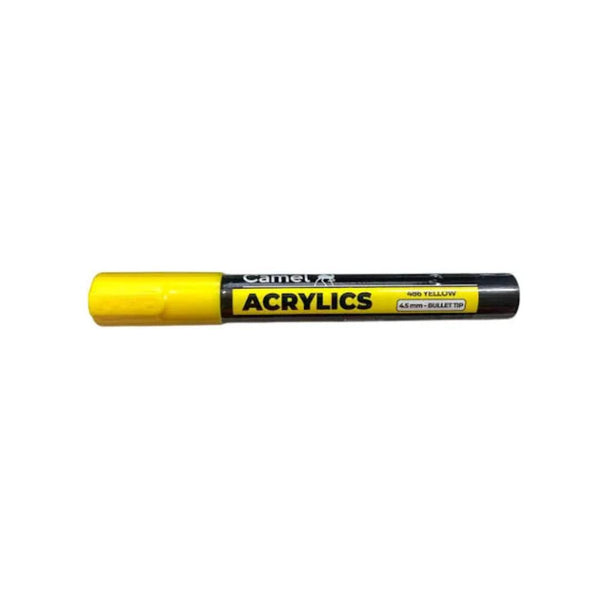 Camel Acrylic Marker Yellow 45mm