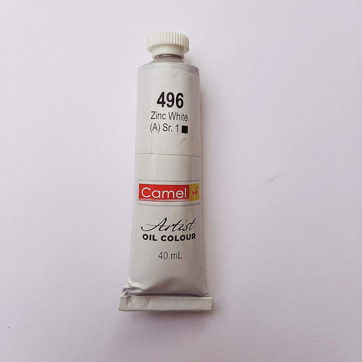 Camel Artist Oil Colour Zinc White 40ml