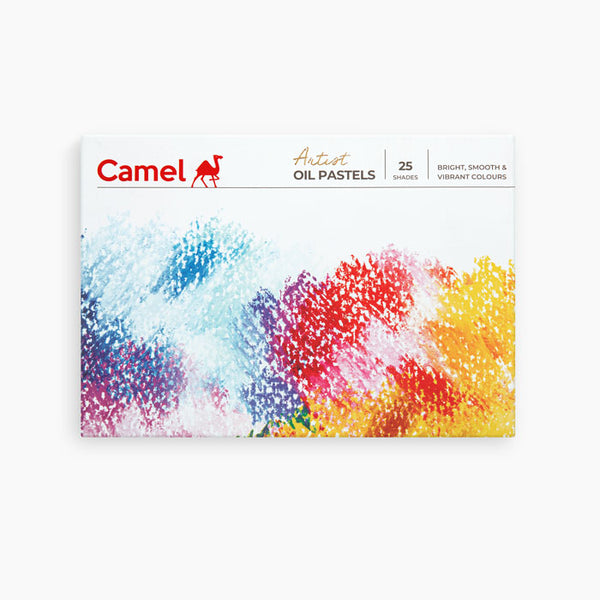 Camel Artist Oil Pastels Assorted pack of 25 shades