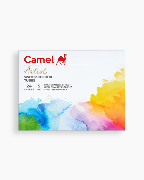 Camel Artist Watercolour 5ml Tubes Set of 24 Shades