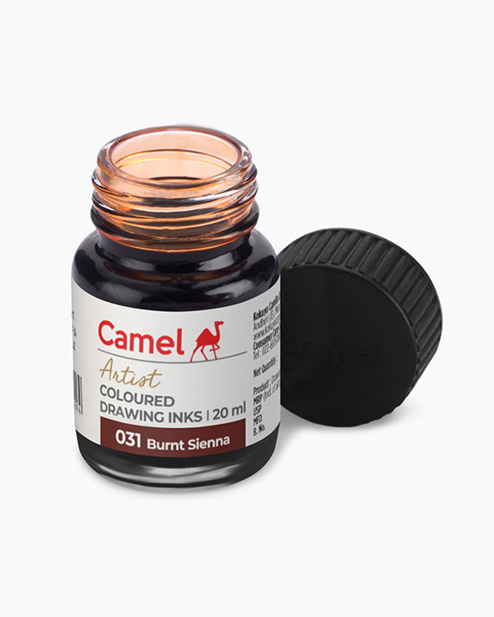 Camel Drawing Ink Burnt Sienna 20ml