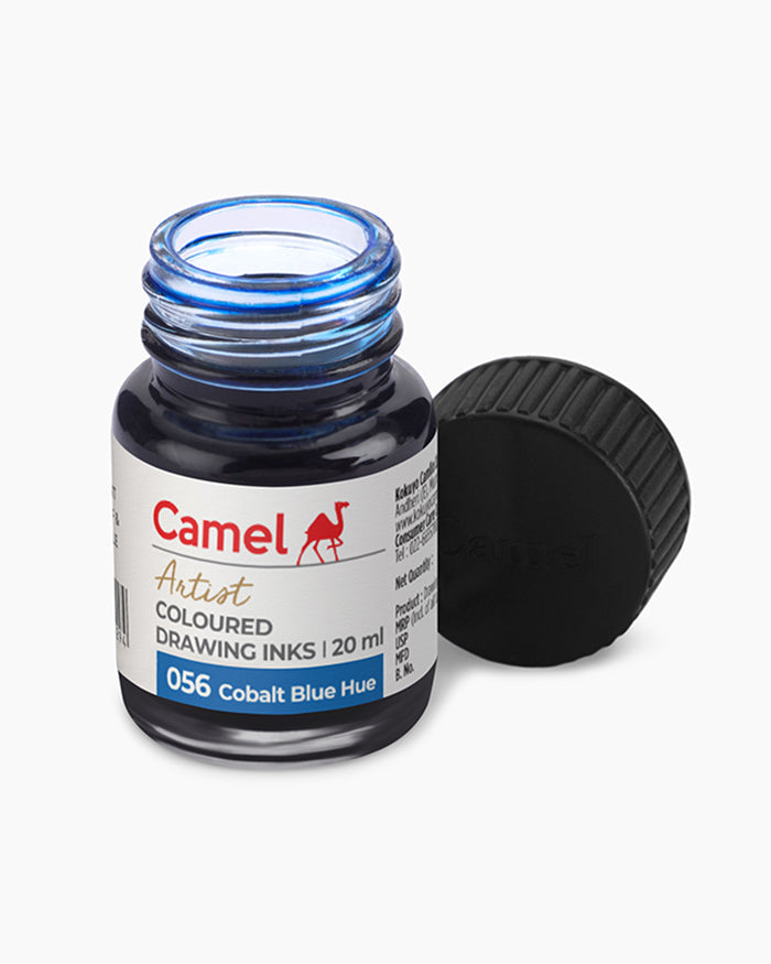 Camel Drawing Ink Cobalt Blue Hue 20ml