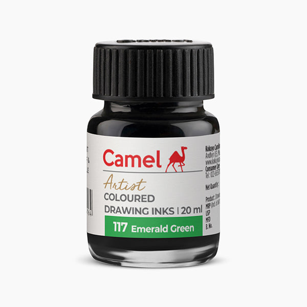Camel Drawing Ink Emerald Green 20ml