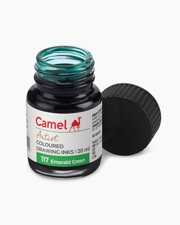 Camel Drawing Ink Emerald Green 20ml