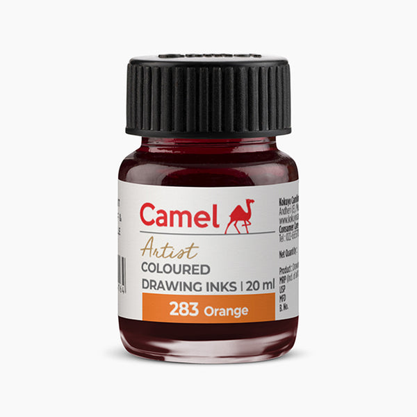 Camel Drawing Ink Orange 20ml