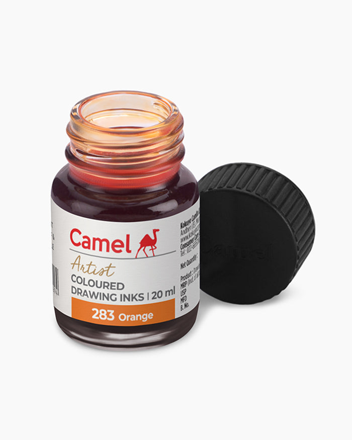 Camel Drawing Ink Orange 20ml