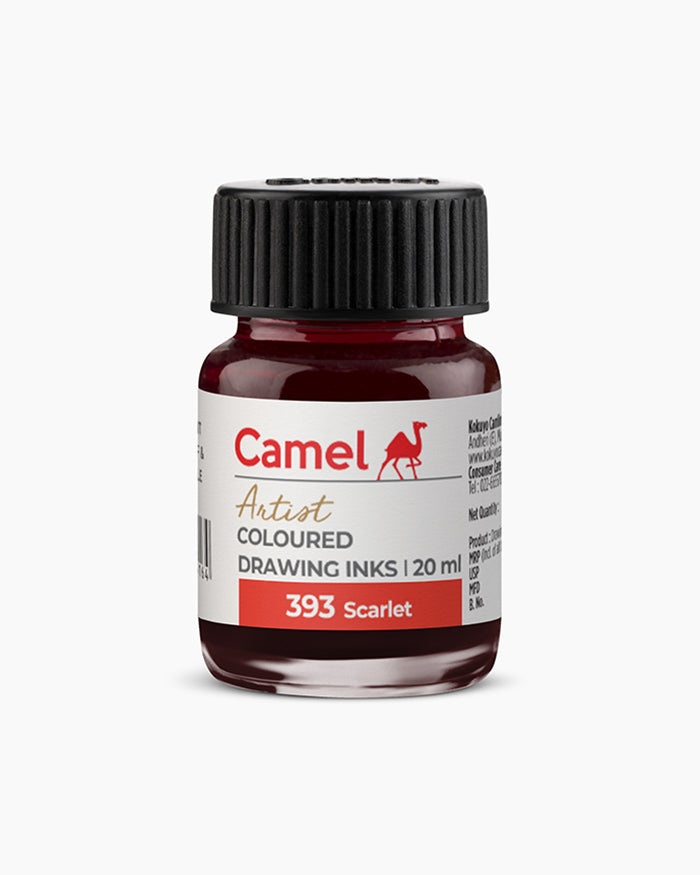 Camel Drawing Ink Scarlet 20ml