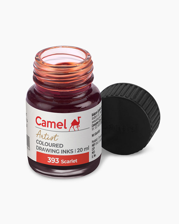 Camel Drawing Ink Scarlet 20ml
