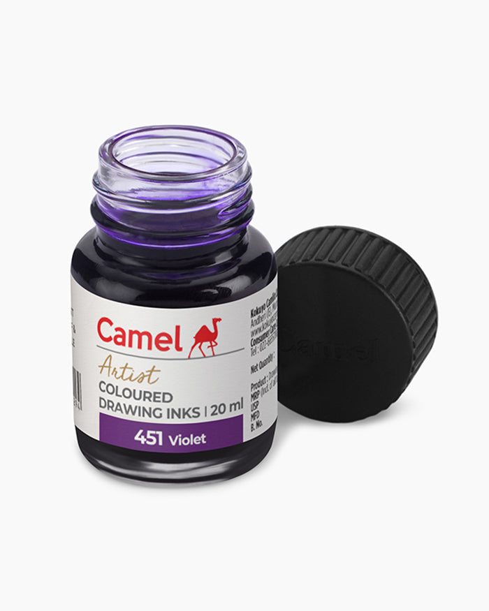 Camel Drawing Ink Violet 20ml