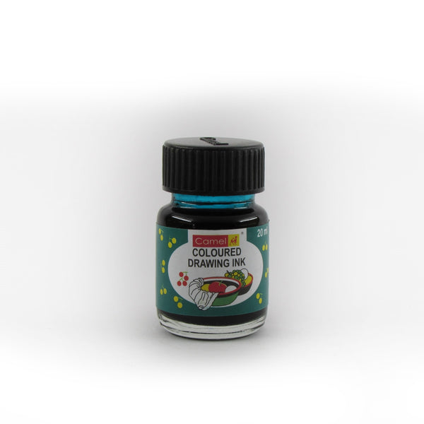 Camel Drawing Ink Viridian Hue 20ml