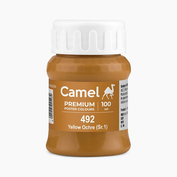 Camel Premium Poster Colour Yellow Ochre 100ml