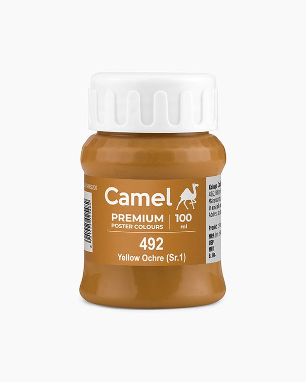 Camel Premium Poster Colour Yellow Ochre 100ml