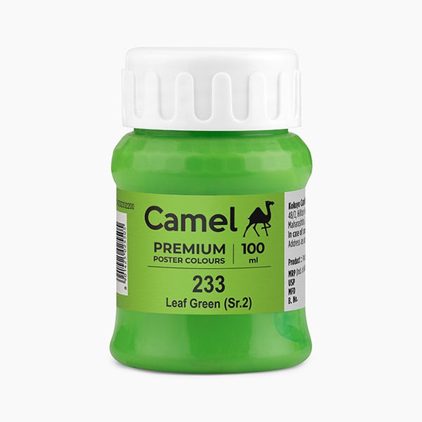 Camel Premium Poster Colour Leaf Green 100ml