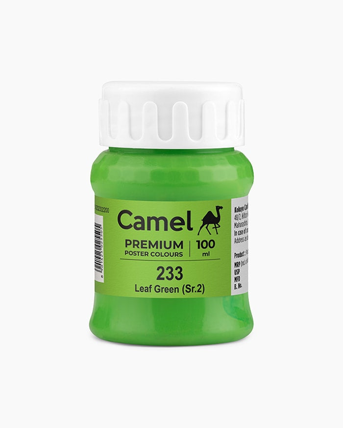 Camel Premium Poster Colour Leaf Green 100ml