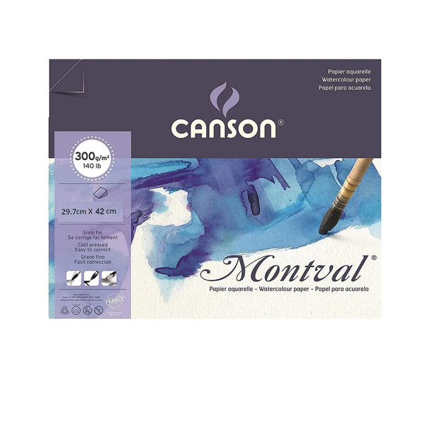 Canson Watercolour Sheets A3, 5+1 Sheets