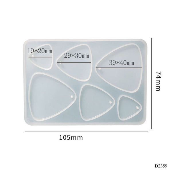 Silicon Mould Triangle Shapes 4 inches