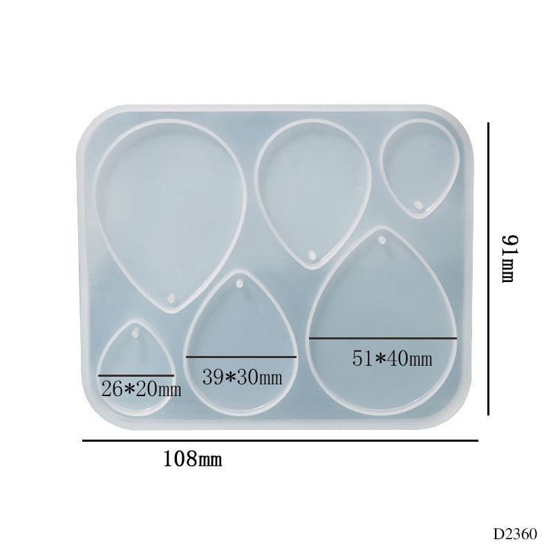 Silicon Tilak Mould For Resin art