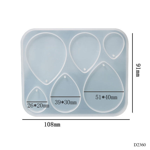 Silicon Tilak Mould For Resin art