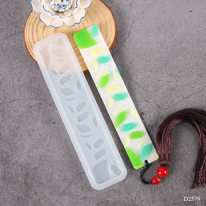Silicon Bookmark Mould Leaf design