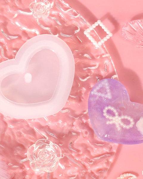 Silicon Mould heart shape 4x5 cm