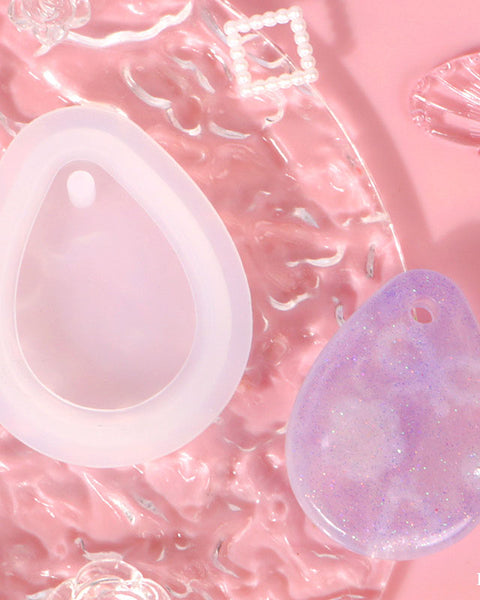 Silicon Keychain/pedant  tilak mould 4x5 cm