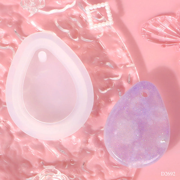 Silicon Keychain/pedant  tilak mould 4x5 cm