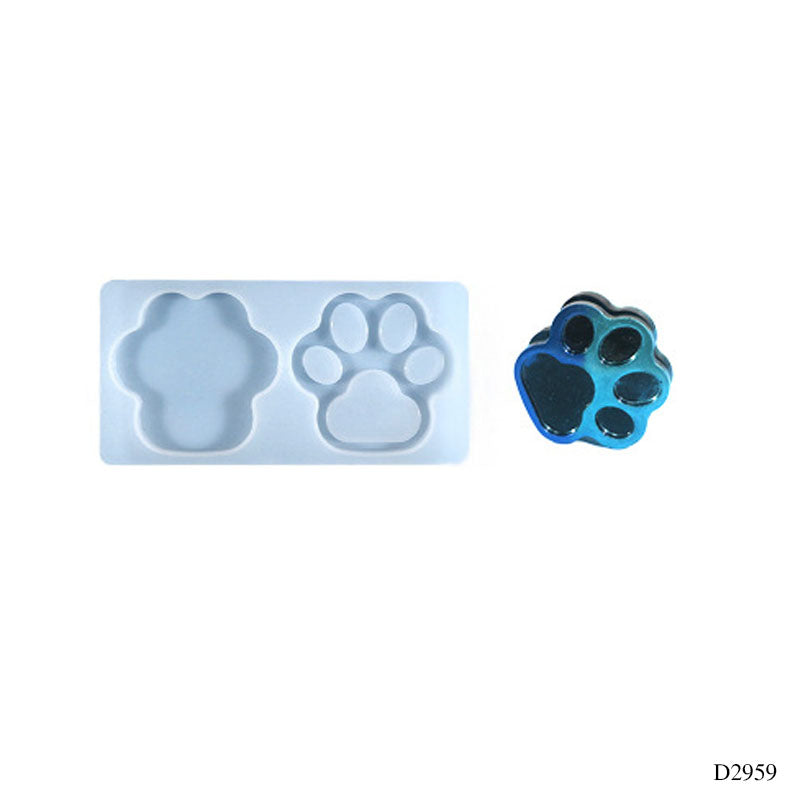 Silicon Paw Mould 6.8x14cm