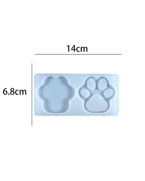 Silicon Paw Mould 6.8x14cm