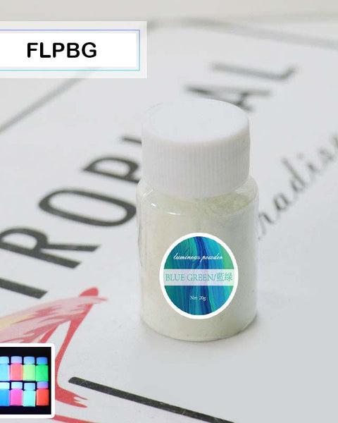 Flour Glow Powder 20g BlueGreen