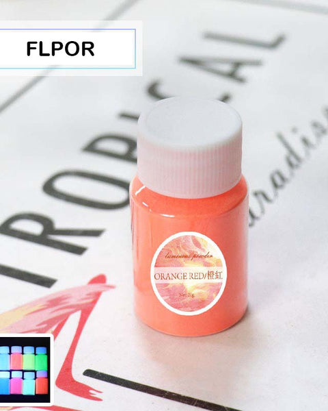 Flour Glow Powder 20g OrangeRed