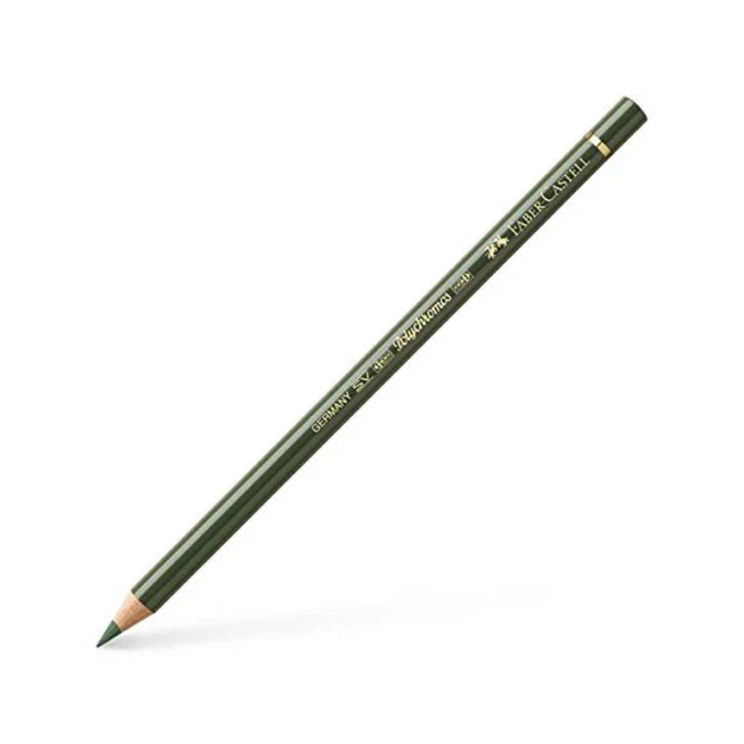 Faber Castell Polychromos Colour Pencils Chromium Green Opaque