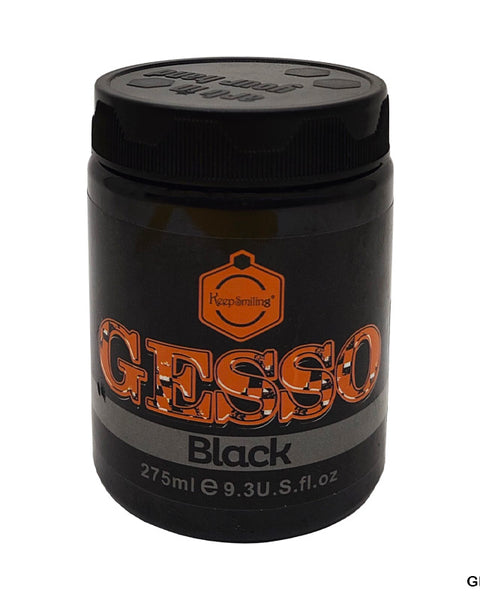 Keep Smiling Black Gesso 275ml