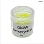 Shimmer Glitter Crystals Lemon Yellow for Resin Art