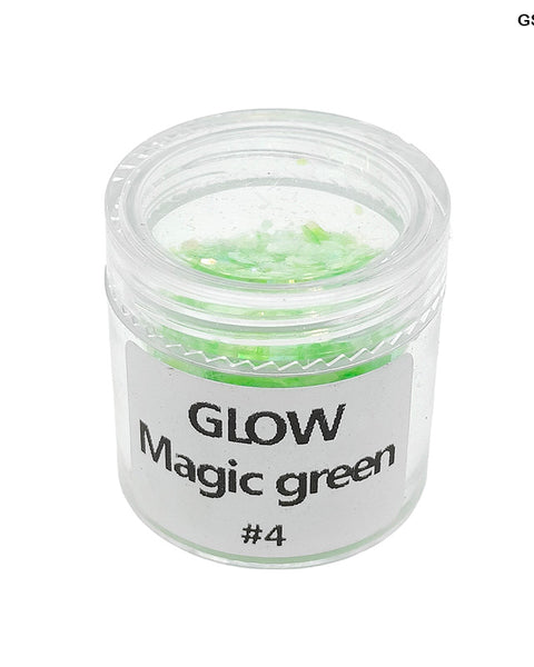Shimmer Crystals Magic Green for Resin Art
