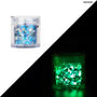 Shimmer Glitter Crystals Glow Bluish Violet for Resin Art
