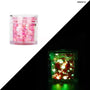Shimmer Crystals Glow Pink for Resin Art