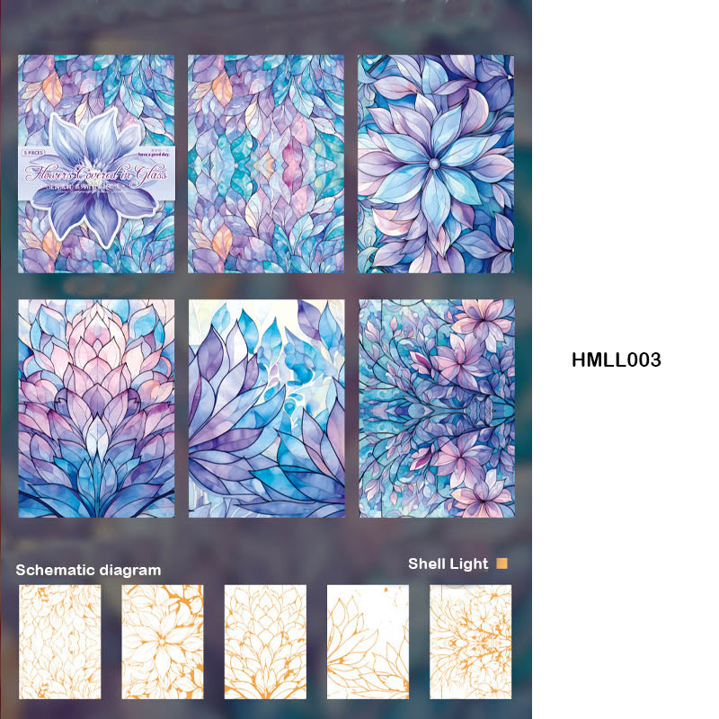 HMLL003 BackGround Paper Sticker