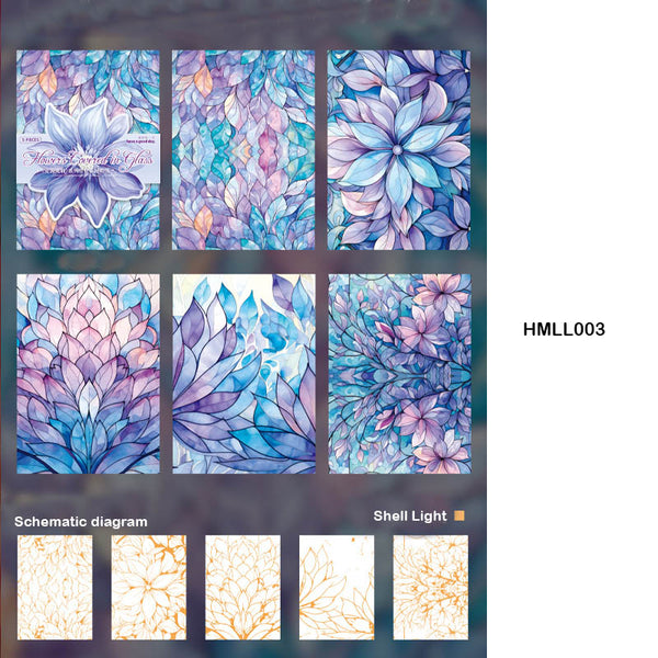 HMLL003 BackGround Paper Sticker