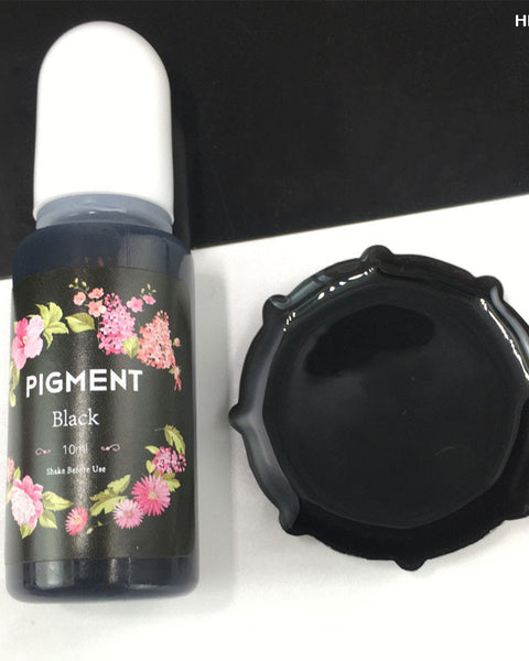 High Enriched Pigment Black 10ml for Resin Art