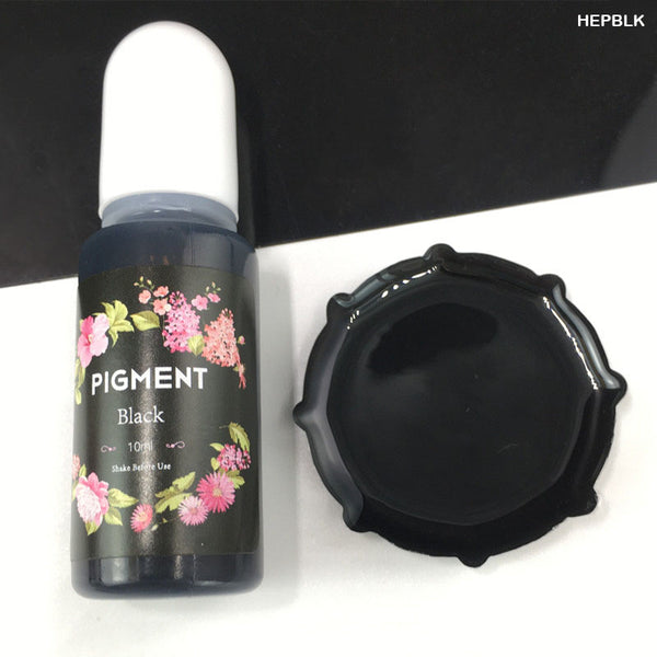 High Enriched Pigment Black 10ml for Resin Art