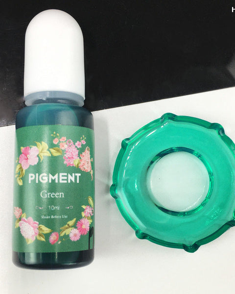 High Enriched Pigment Emerald Green 10ml for Resin Art