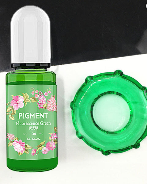 High Enriched Pigment Flourescent Green 10ml for Resin Art