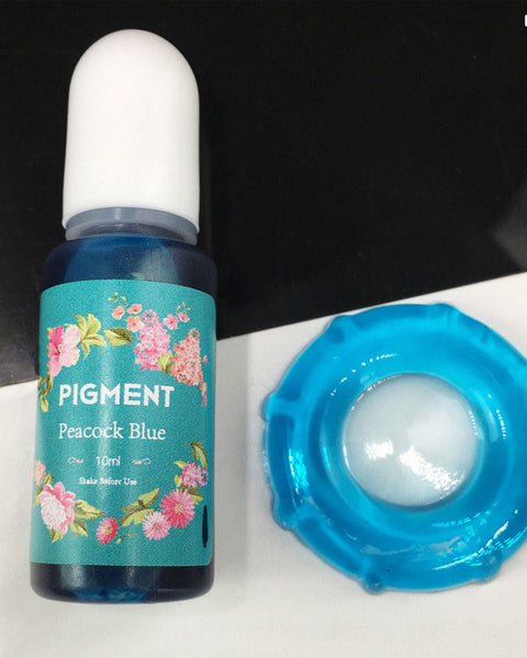 High Enriched Pigment Peacock Blue 10ml for Resin Art
