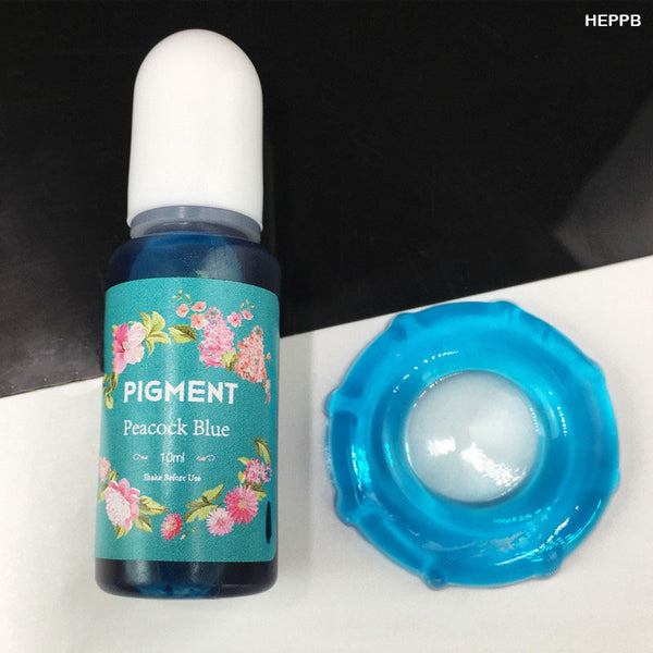 High Enriched Pigment Peacock Blue 10ml for Resin Art