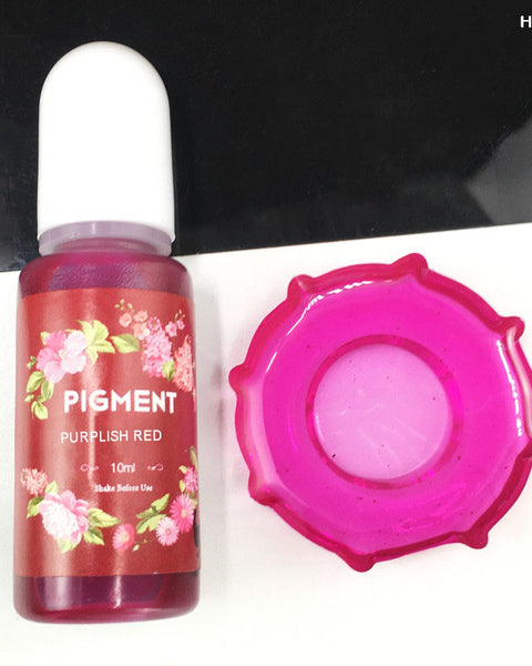 High Enriched Pigment Purplish Red 10ml for Resin Art